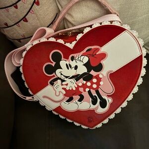 Mickey & Minnie Valentine’s Day crossbody purse